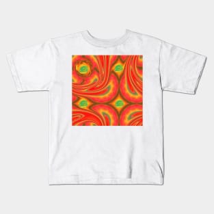 Tie Dye Autumn Kids T-Shirt